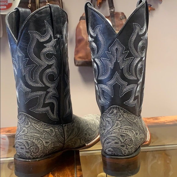 Men’s hand tooled boots